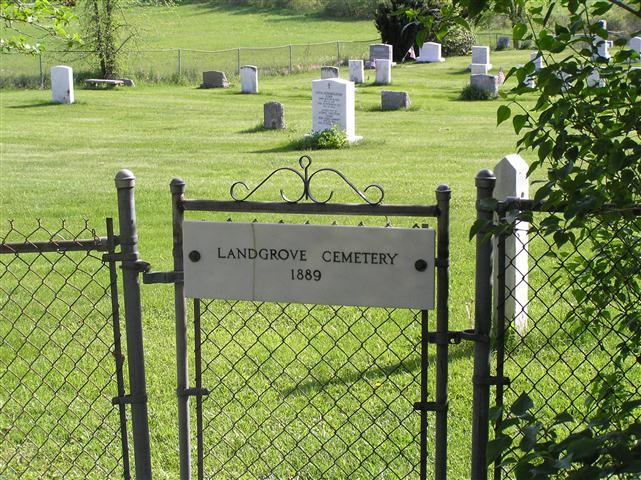 Landgrove Cemetery New