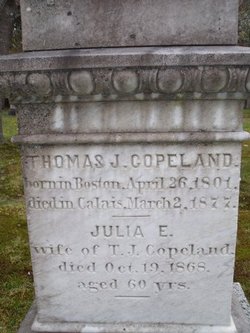 Julia Elvira <I>Townsend</I> Copeland 