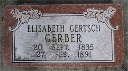 Elisabeth <I>Gertsch</I> Gerber 