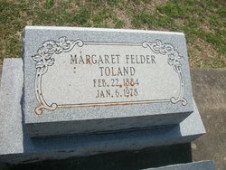 Margaret Eliza <I>Felder</I> Toland 