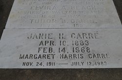 Janie Marian <I>Harris</I> Carre 