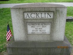 Alfred Miller Acklin 