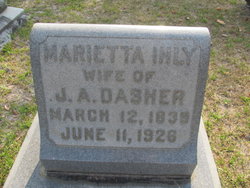 Marietta <I>Ihly</I> Dasher 