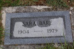 Sara <I>Zook</I> Bare 