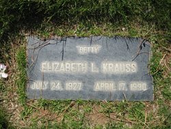 Elizabeth L. “Betty” Krauss 