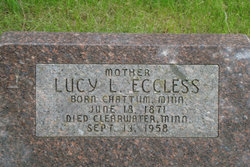 Lucy Loretta <I>Nugent</I> Eccless 