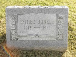 Esther <I>Rothrock</I> Dunkle 