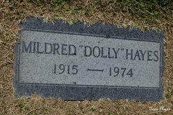 Mildred Irene “Dolly” <I>Unser</I> Hayes 