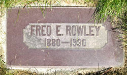 Fred Edward Rowley 