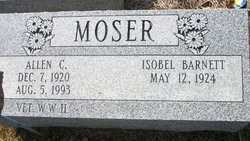 Isobel “Izzy” <I>Barnett</I> Moser 