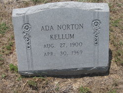 Ada Gwendolyn <I>Norton</I> Kellum 
