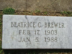 Beatrice C Brewer 