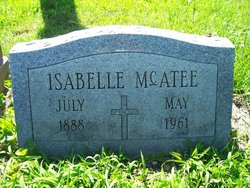 Isabelle Bertha McAtee 