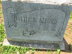 Hattie Bell <I>McCarty</I> Alford 