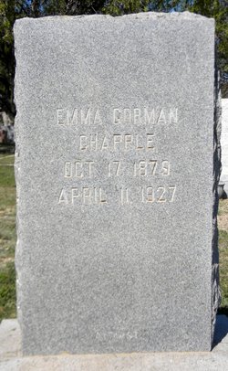 Emma <I>Gorman</I> Chapple 