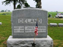 Mary Ann <I>Dennis</I> Delano 