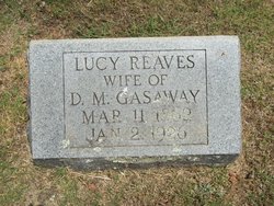 Lucy Jane <I>Reaves</I> Gasaway 