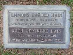 Ruth Gertrude Hain 