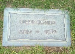 Lillie Bell <I>Todd</I> Bowles 