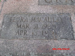 Flora Octavia <I>Macaulay</I> Grant 