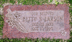 Betty Sue <I>Stewart</I> Larson 