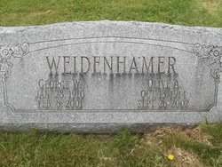 George W Weidenhamer 