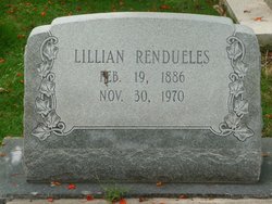 Rosalie Lillian <I>Pinder</I> Rendueles 