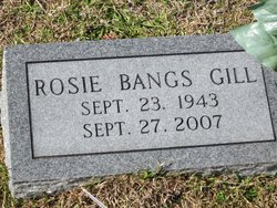 Rosie Ann <I>Bangs</I> Gill 