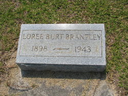Claudia Loree <I>Burt</I> Brantley 