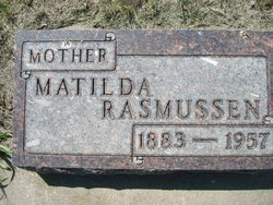 Matilda Gustava <I>Lenning</I> Rasmussen 