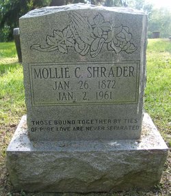 Mary Christina “Mollie” <I>Belcher</I> Shrader 