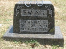 Juanita L. <I>Hamby</I> Ewing 
