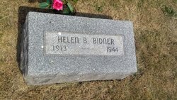 Helen <I>Beckenholdt</I> Bidner 