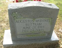 Augustus McDaniel “Gus” Buttram 
