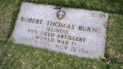 Pvt Robert Thomas Burns 