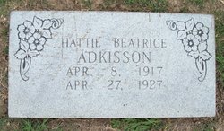 Hattie Beatrice Adkisson 