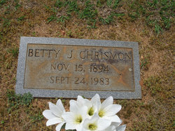 Betty Jane <I>Chrismon</I> Chrismon 