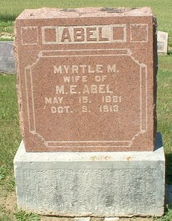 Myrtle M <I>Patrick</I> Abel 