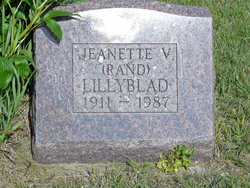 Jeannette <I>Rand</I> Lillyblad 