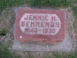 Jantje Hinrichs “Jennie” <I>Flessner</I> Behrends 