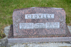 Marjory Virginia <I>Curtis</I> Crowley 