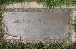 Constance <I>Crumley</I> Bidwell 