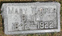 Mary <I>Warner</I> Blyly 