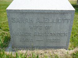 Sarah A. <I>Elliott</I> Alexander 