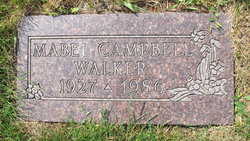 Mabel Mildred <I>Campbell</I> Walker 