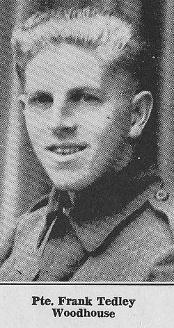 Private Frank Tedley 