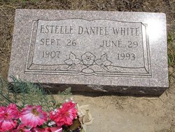 Estelle Edythe <I>Daniel</I> White 