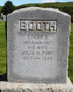 Julia M <I>Ford</I> Booth 