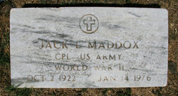 Corp Jack Leroy Maddox 