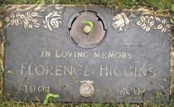 Florence <I>Peterson</I> Higgins 